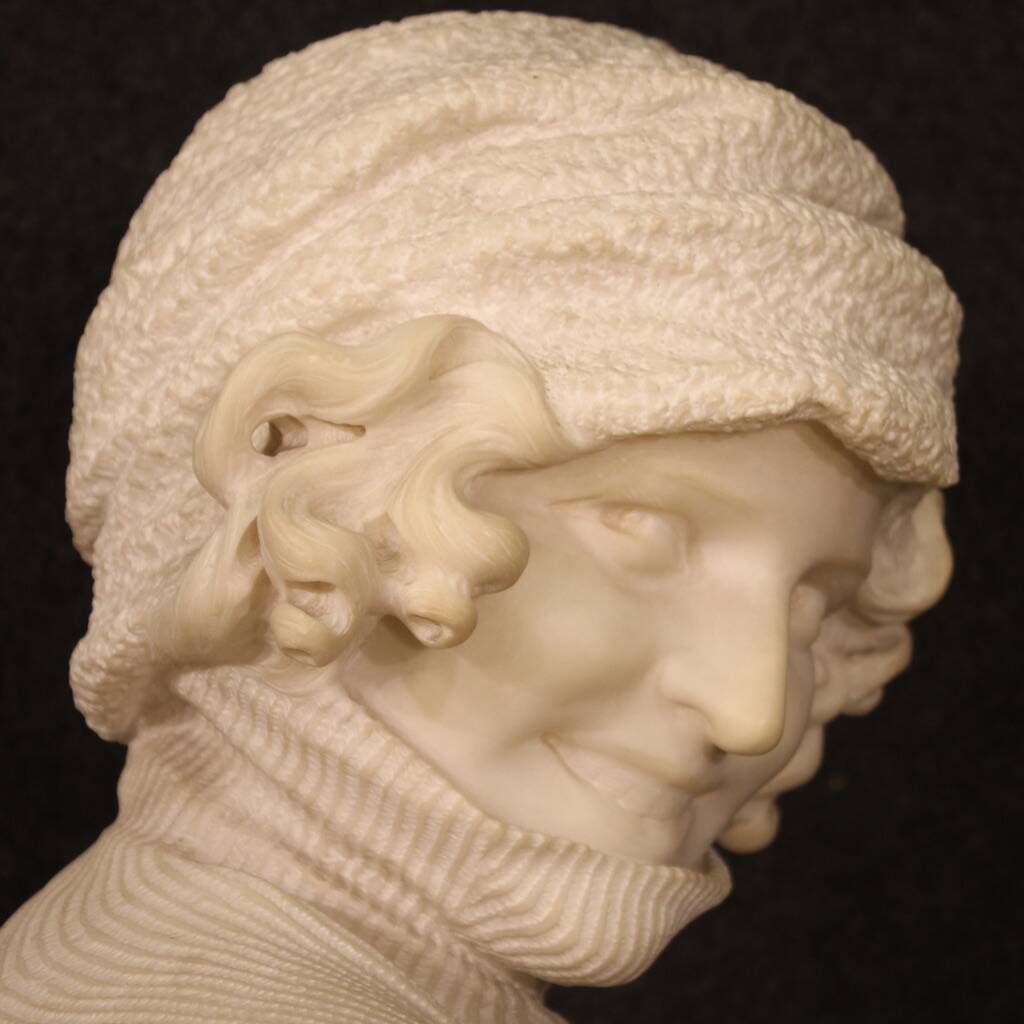 20th century Italian marble sculpture