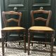 Pair of cane chairs