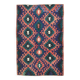 5x8 Blue & Red Geometric Style Vintage Kilim Rug, 158x238Cm