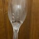 Two champagne flutes in Lalique Crystal