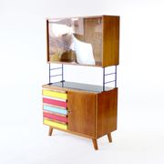 Tall Mid Century Sideboard, Czechoslovakia 1960s