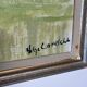 Swedish Oil on Canvas – “Farm, Grevie” by Helge Cardell