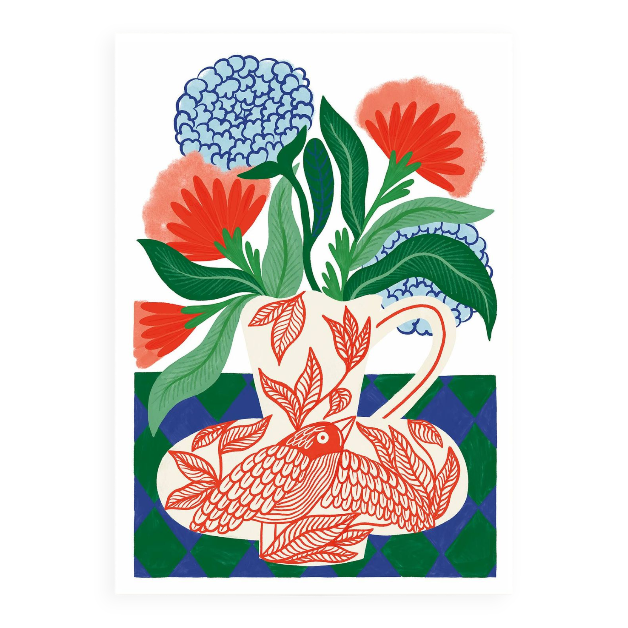 BIRD - A4 illustration