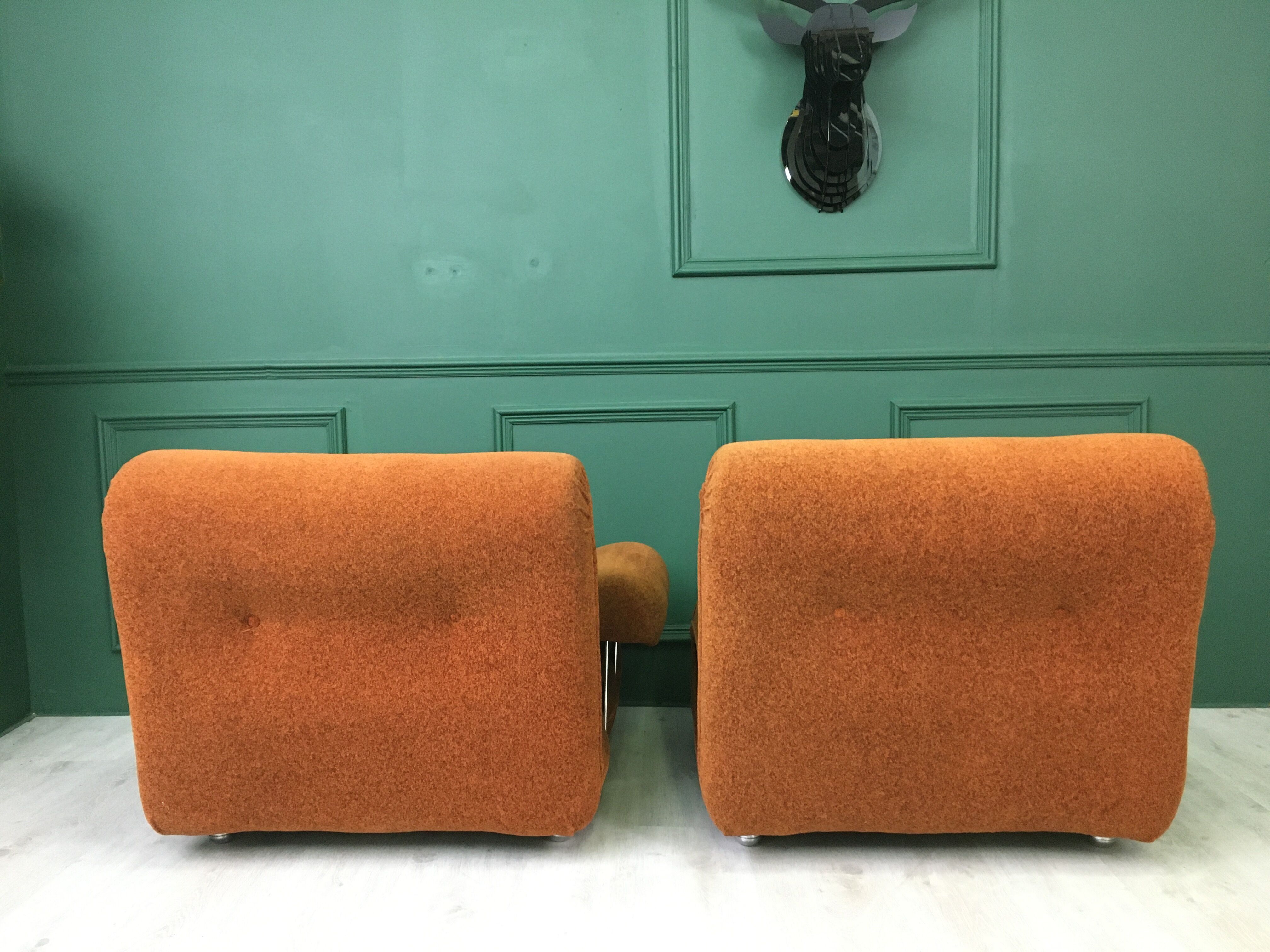 G-Plan vintage retro mid century corner modular 5 seater sofa suite by Km Wilkins