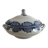 Digoin Capri Casino soup tureen and salad bowl