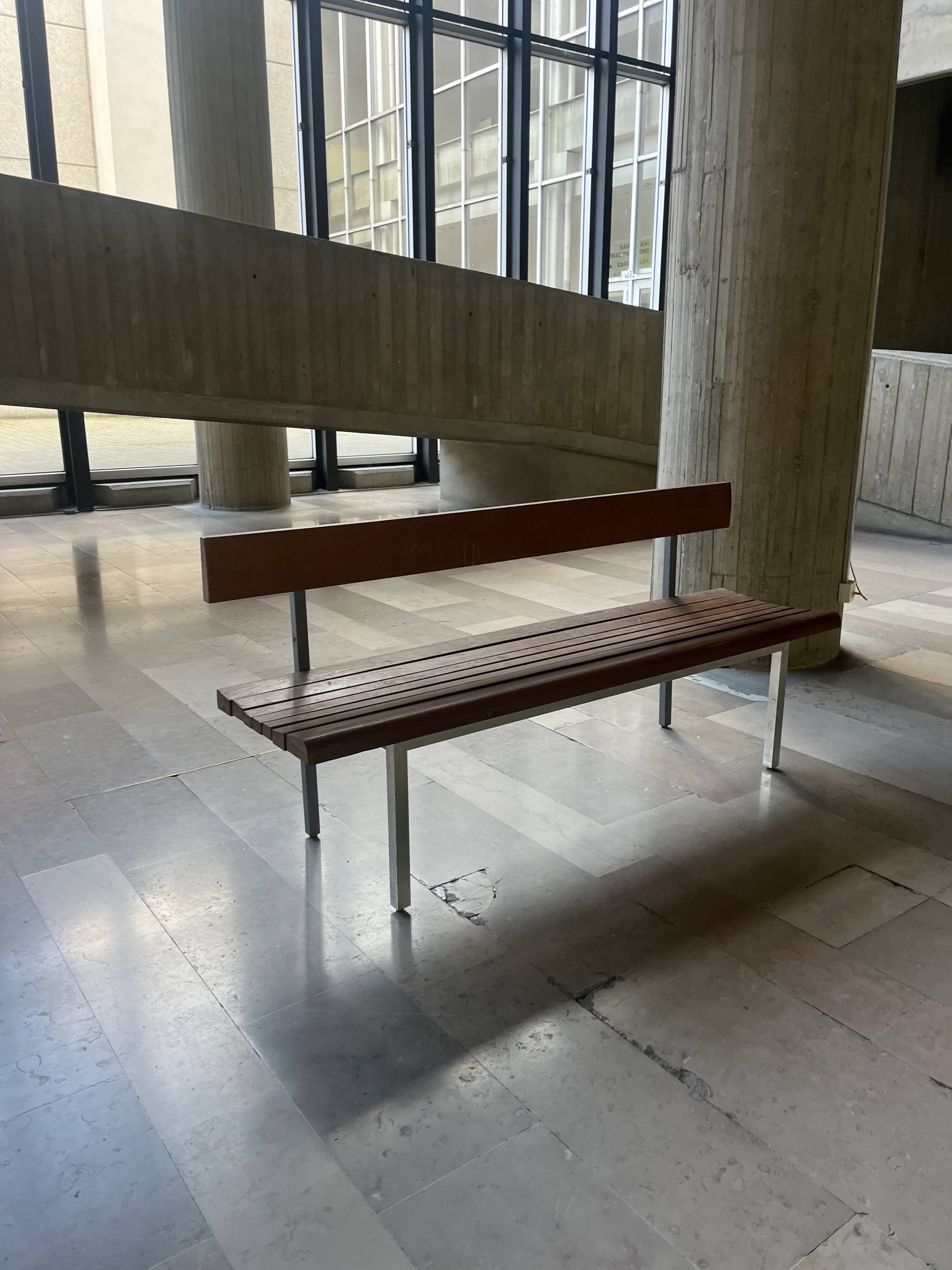Architectural bench Christophe Gevers – ICC Ghent (3 available)