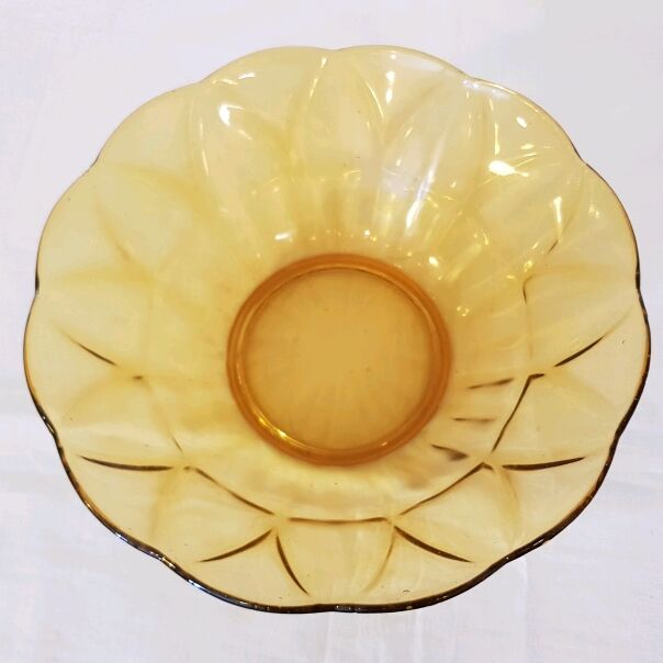 Petal amber 70s Bowl