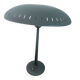 Lampe verte dite soucoupe Evoluon de Louis Kalff pour Philips