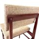4 vintage teak dining chairs model "Uppsula" by Louis van Teeffelen for Wéb