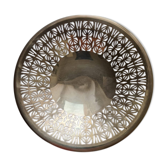 Silver metal basket