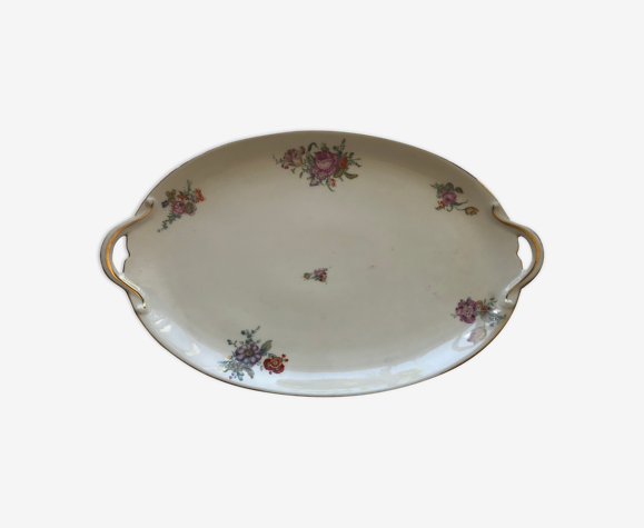 Plat ovale porcelaine GDA France