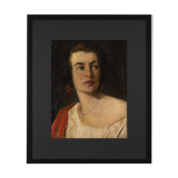 Sitta, oil on plate