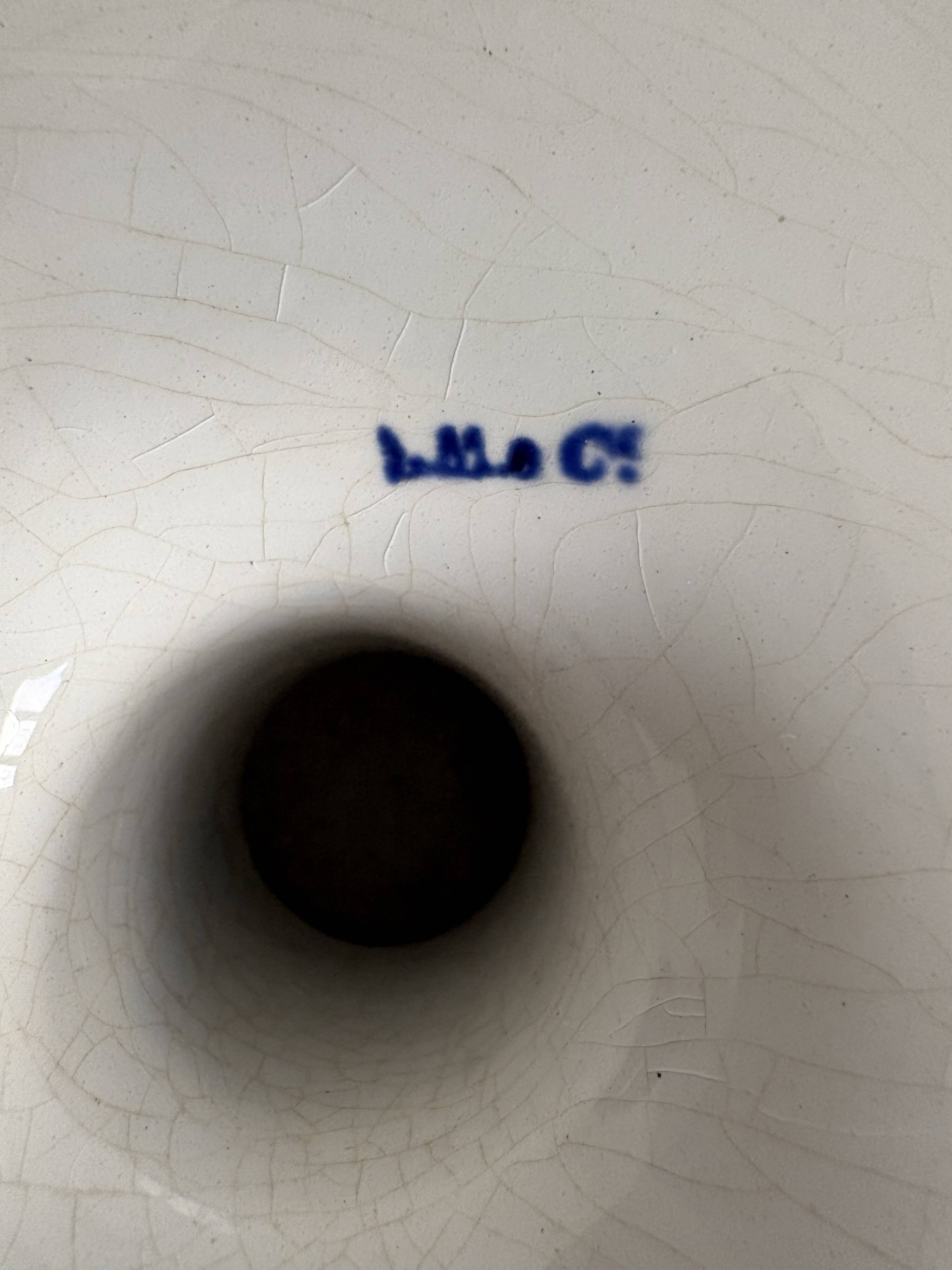 Antique compote dish from Creil and Montereau in ironstone - 19th century