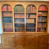 Walnut bookcase