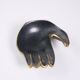 Empty pocket or ashtray in austrian design bronze