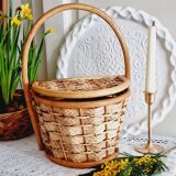 Panier en rotin