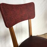 Paire de chaises bistrot vintage