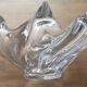 Antique fruit bowl from Vannes art crystal factory