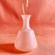 Vase opaline rose