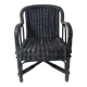 Vintage children's size rattan armchair