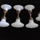 Set of 7 porcelain handles