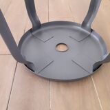 Industrial stool in crude steel