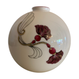 Tharaud Limoges porcelain ball vase