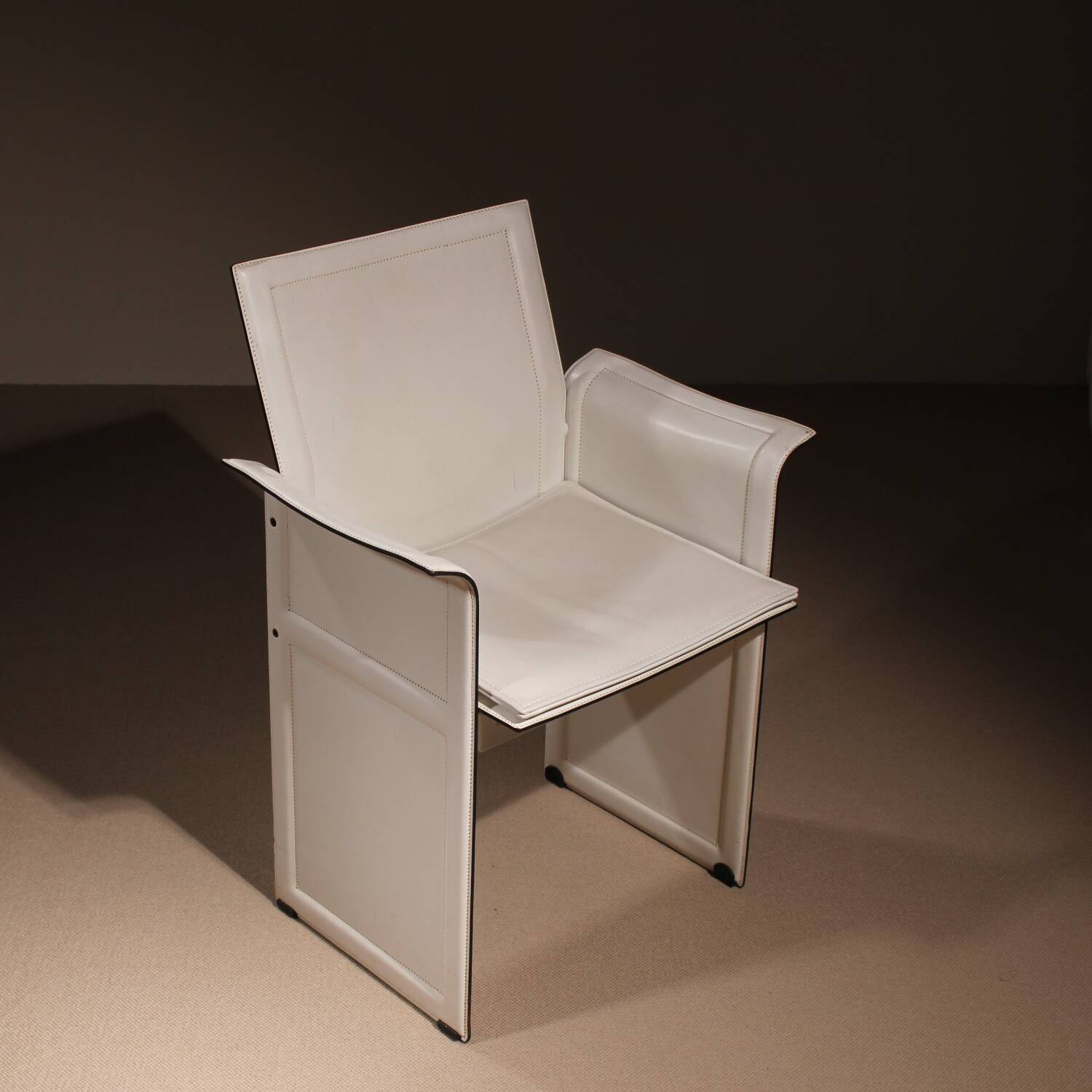 Six ‚Korium‘ Armchairs by Tito Agnoli for Matteo Grassi | Italy 1980s