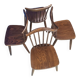 Chaises scandinave type Baumann