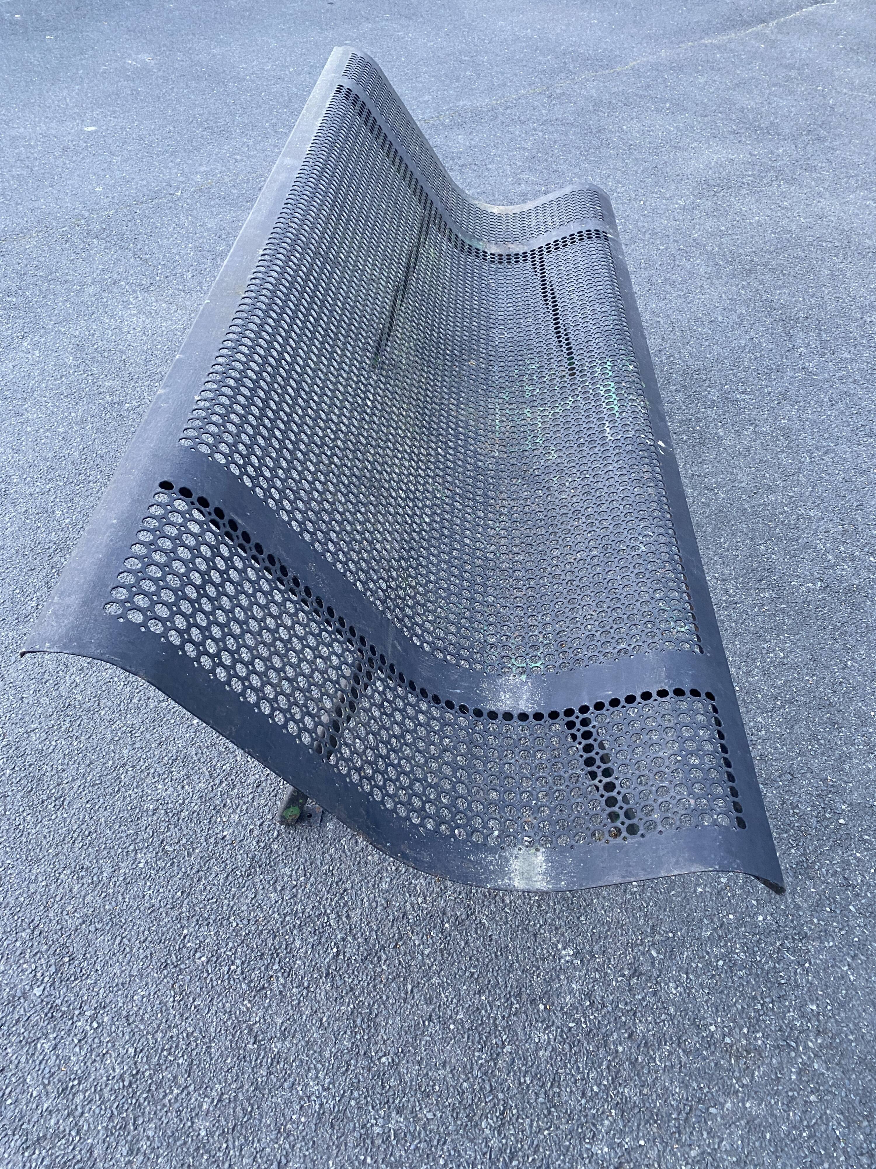 Public garden bench 1950