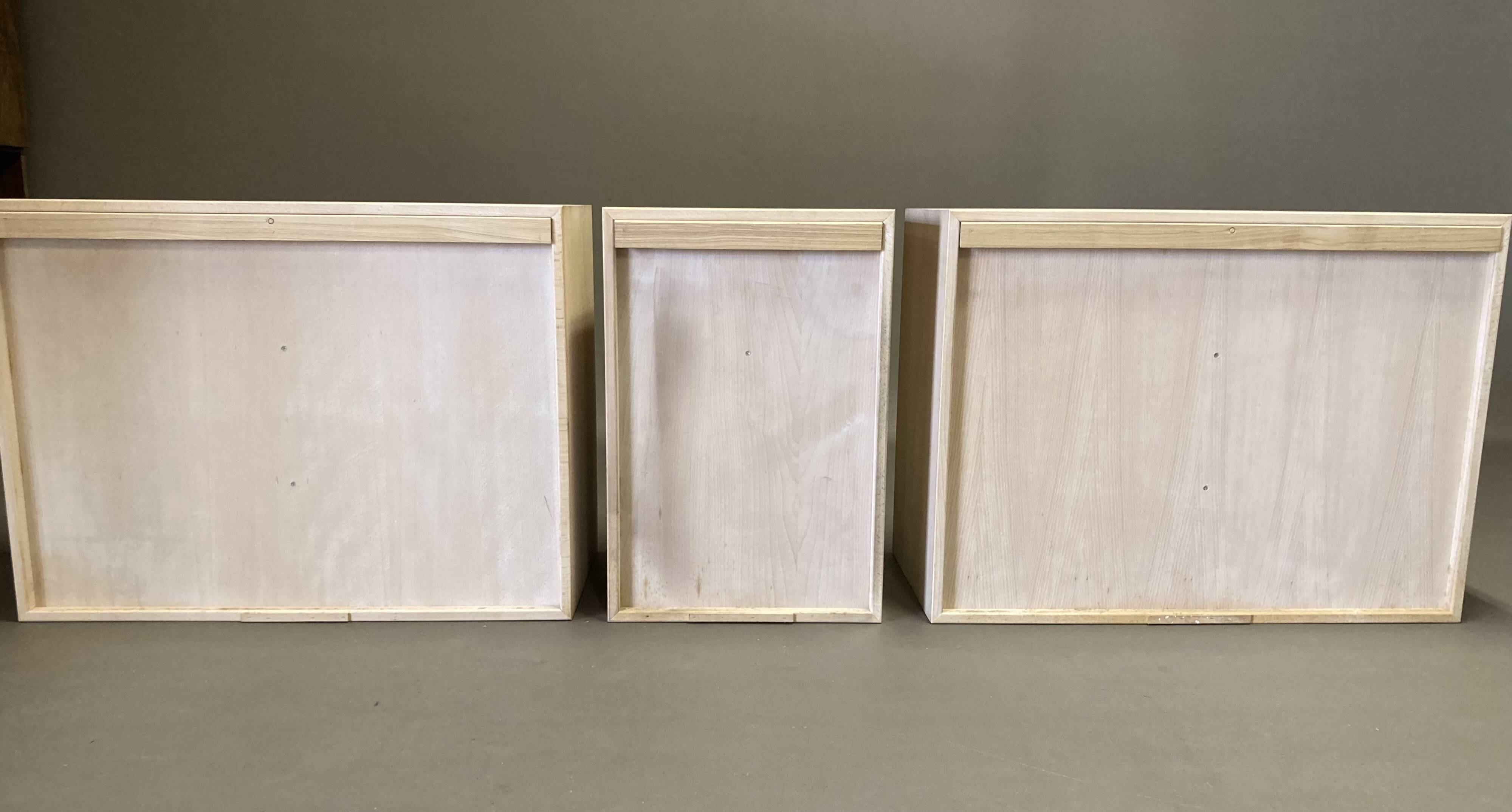 Modular solid beech sideboard "Ditlev Karsten" Scandinavian design.