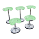 Set of 5 stools "reaper" by Etienne Fermigier Mirima editor 1970
