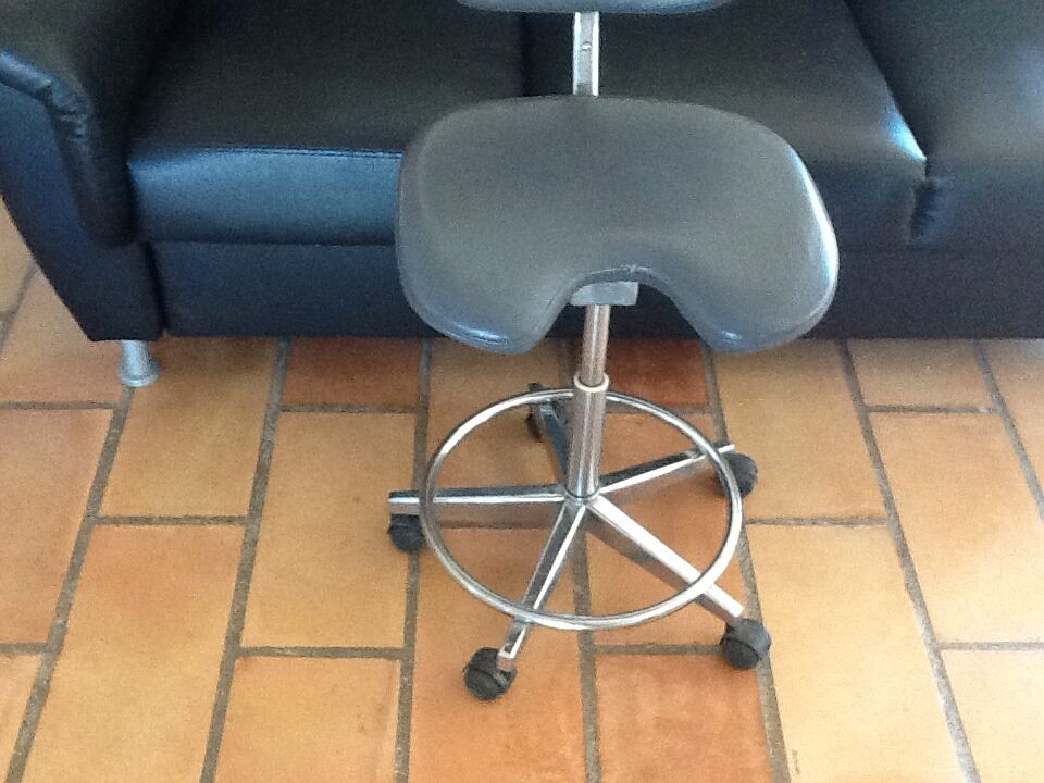 Industrial office chair