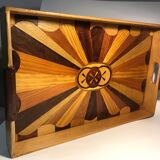 Wooden serving tray