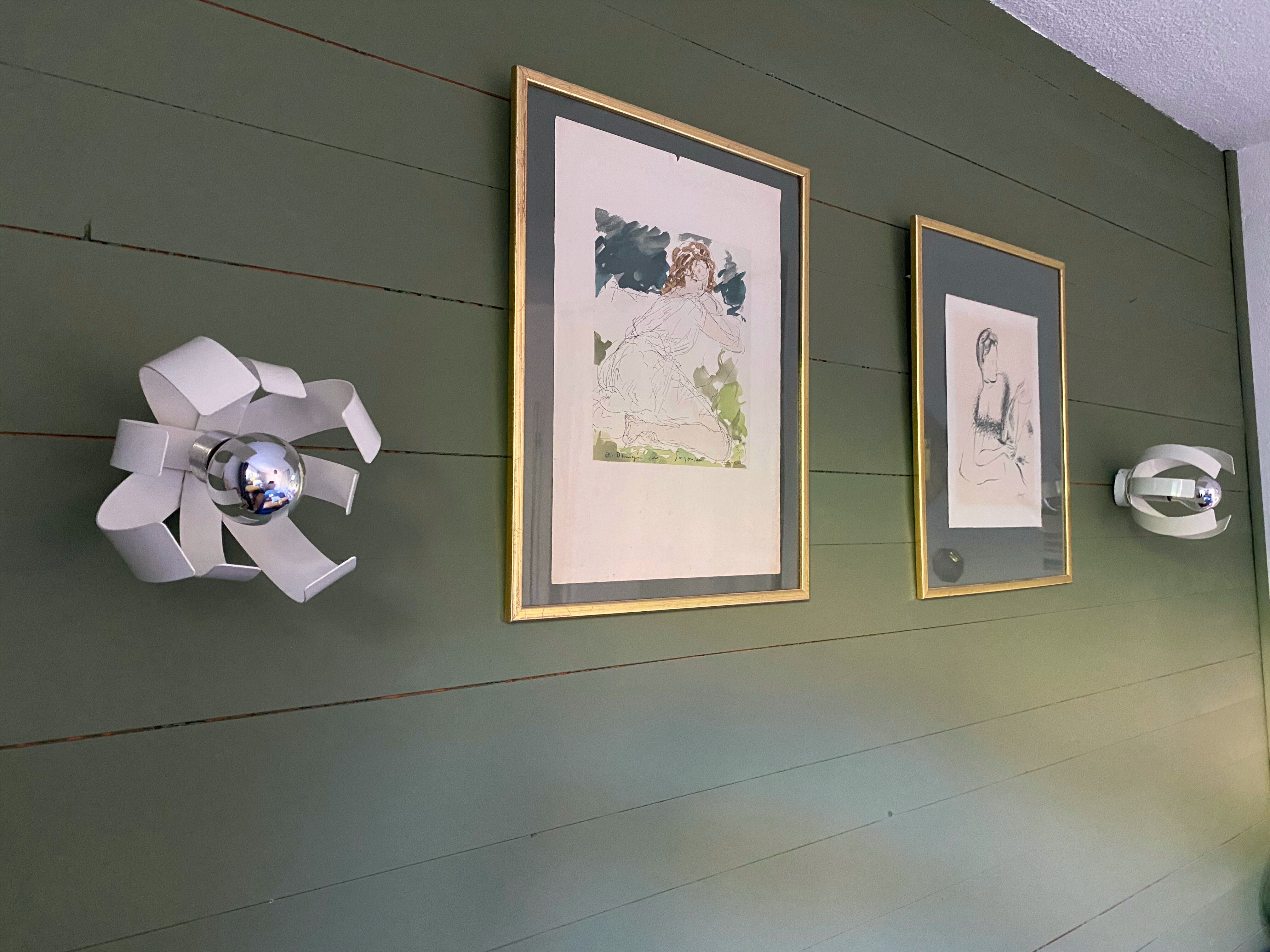 Pair of Oxar wall sconces, Jacqueline Trocmé