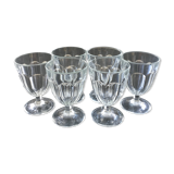 Set of 6 Habitat 80s wine glasses