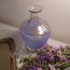 Art-Deco blue granita and gold carafe