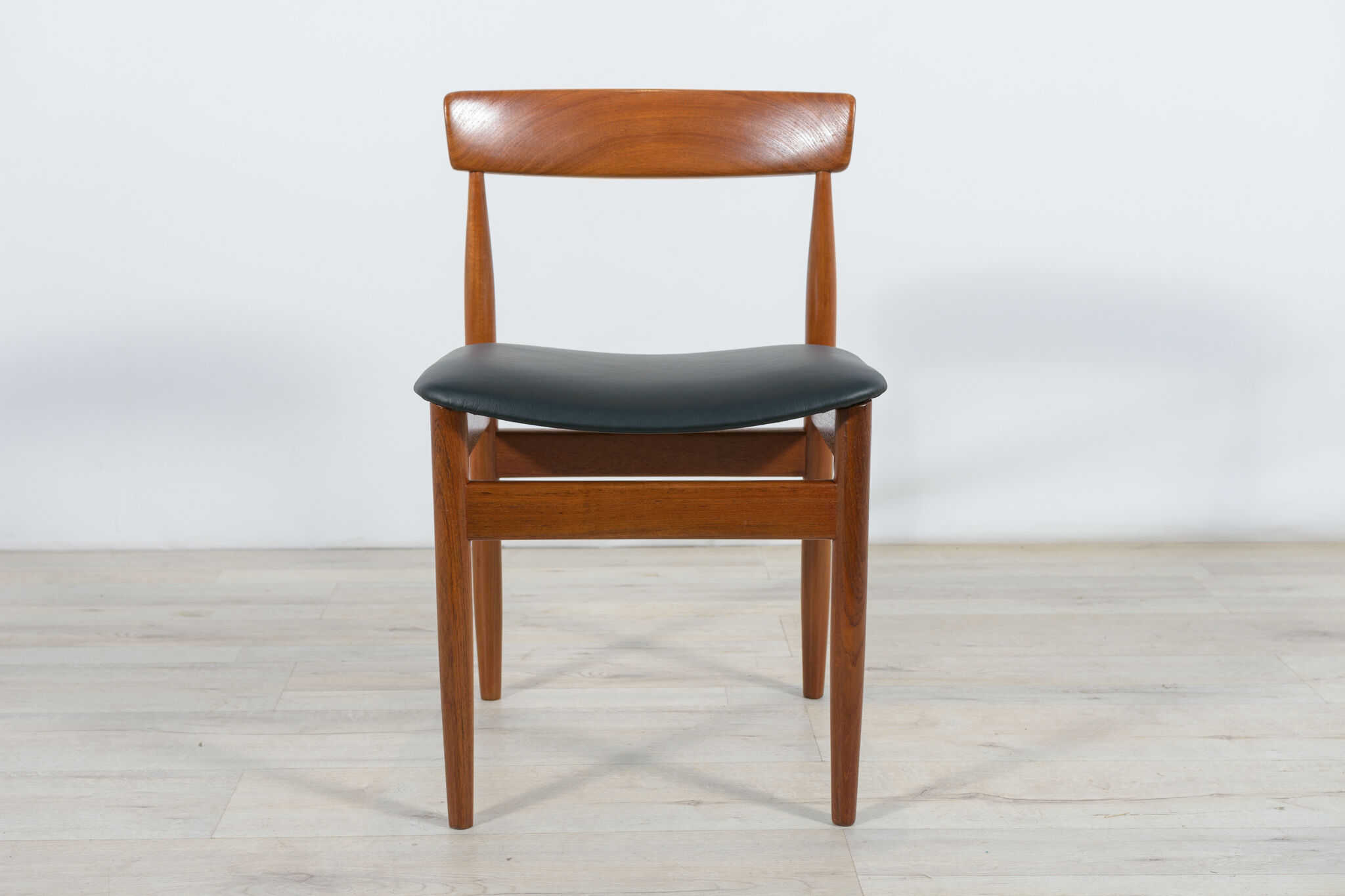 Mid-century teak dining chairs, 1960s, set of 4