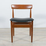 Mid-century teak dining chairs, 1960s, set of 4