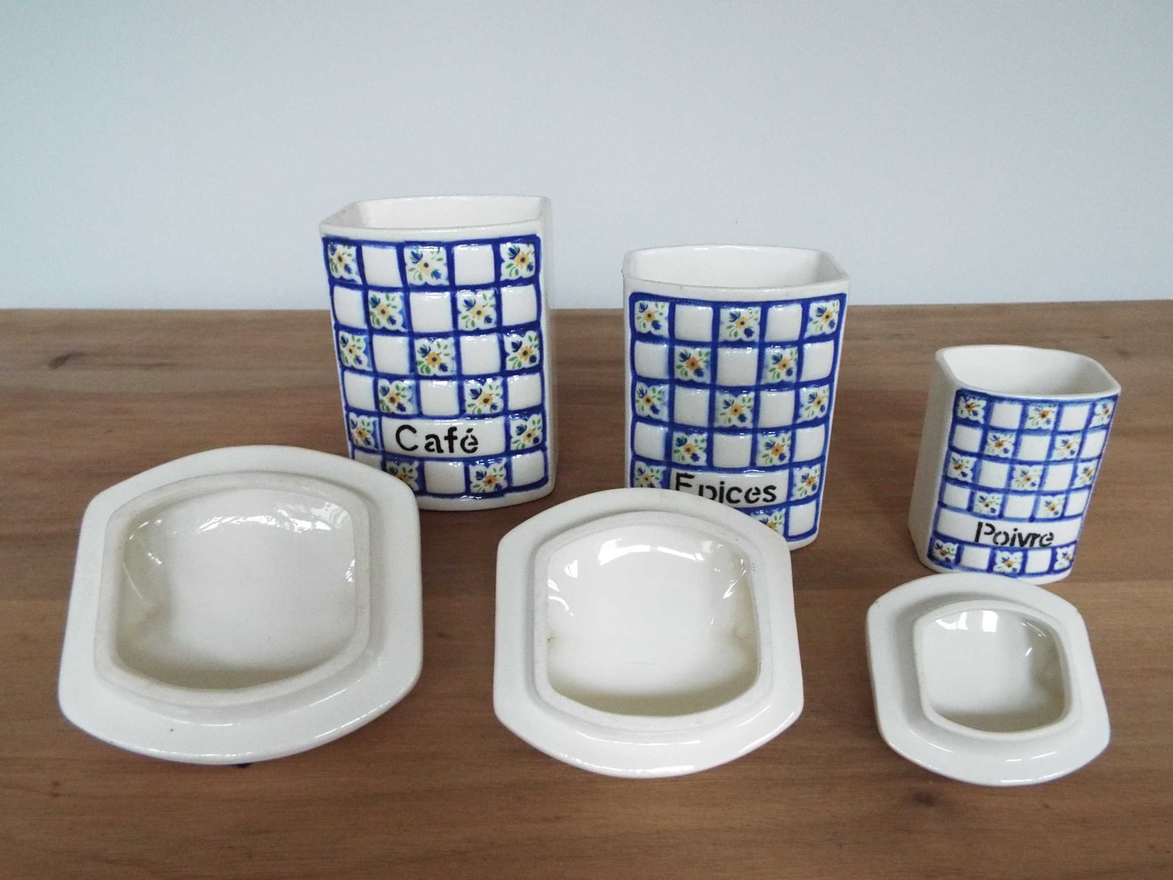 3 spice jars Ditmar Urbach