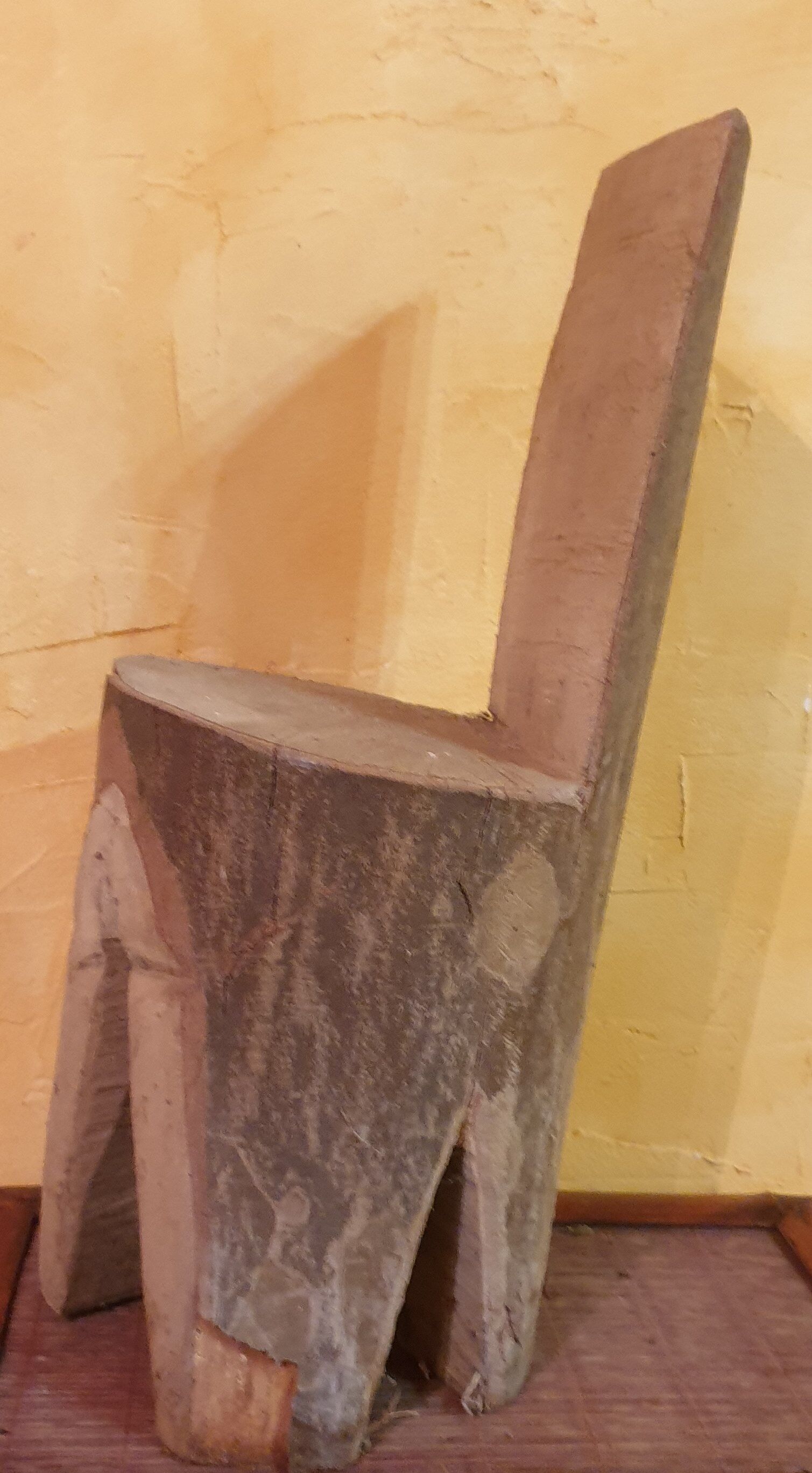 Small brutalist chair