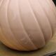 Vintage powder pink ceramic lamp with coral shade