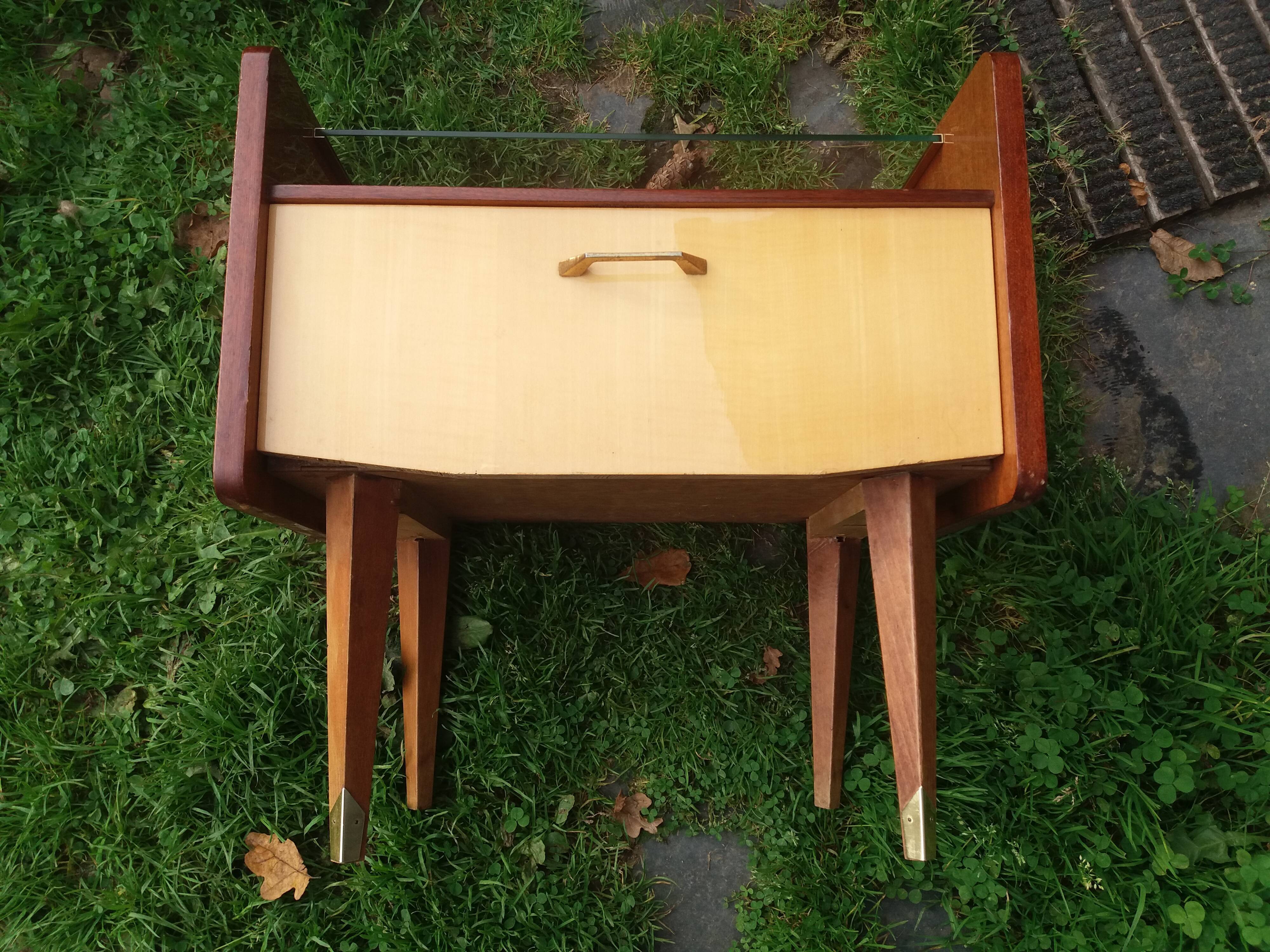 Vintage bedside table