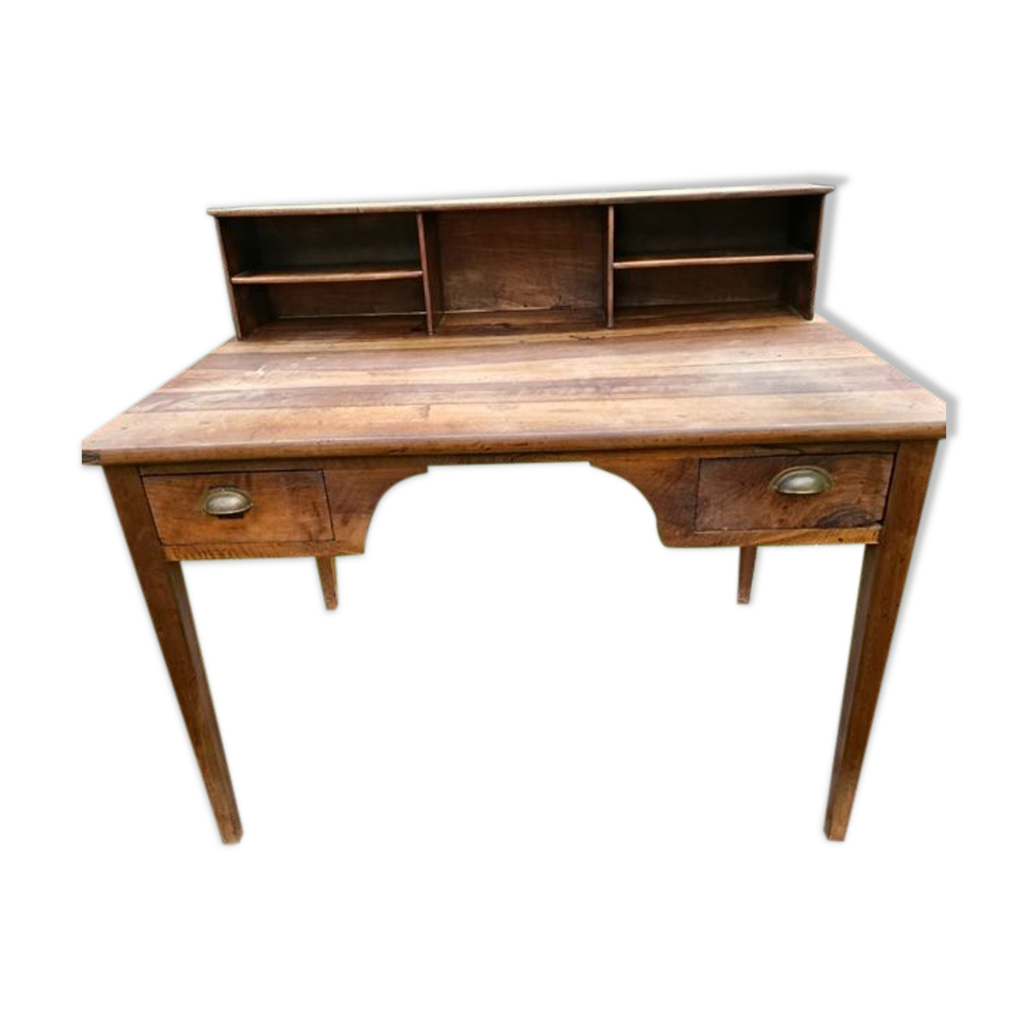 Antique solid wood desk