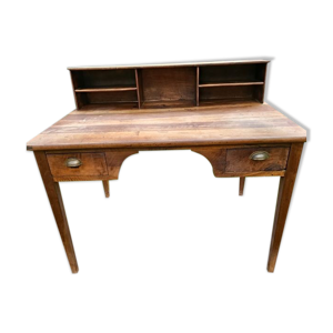 Bureau en bois massif - ancien