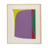 Lithographie couleur, Winkel, 85 x 100 cm