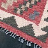 Old Maimane reversible kilim rug 190x100cm