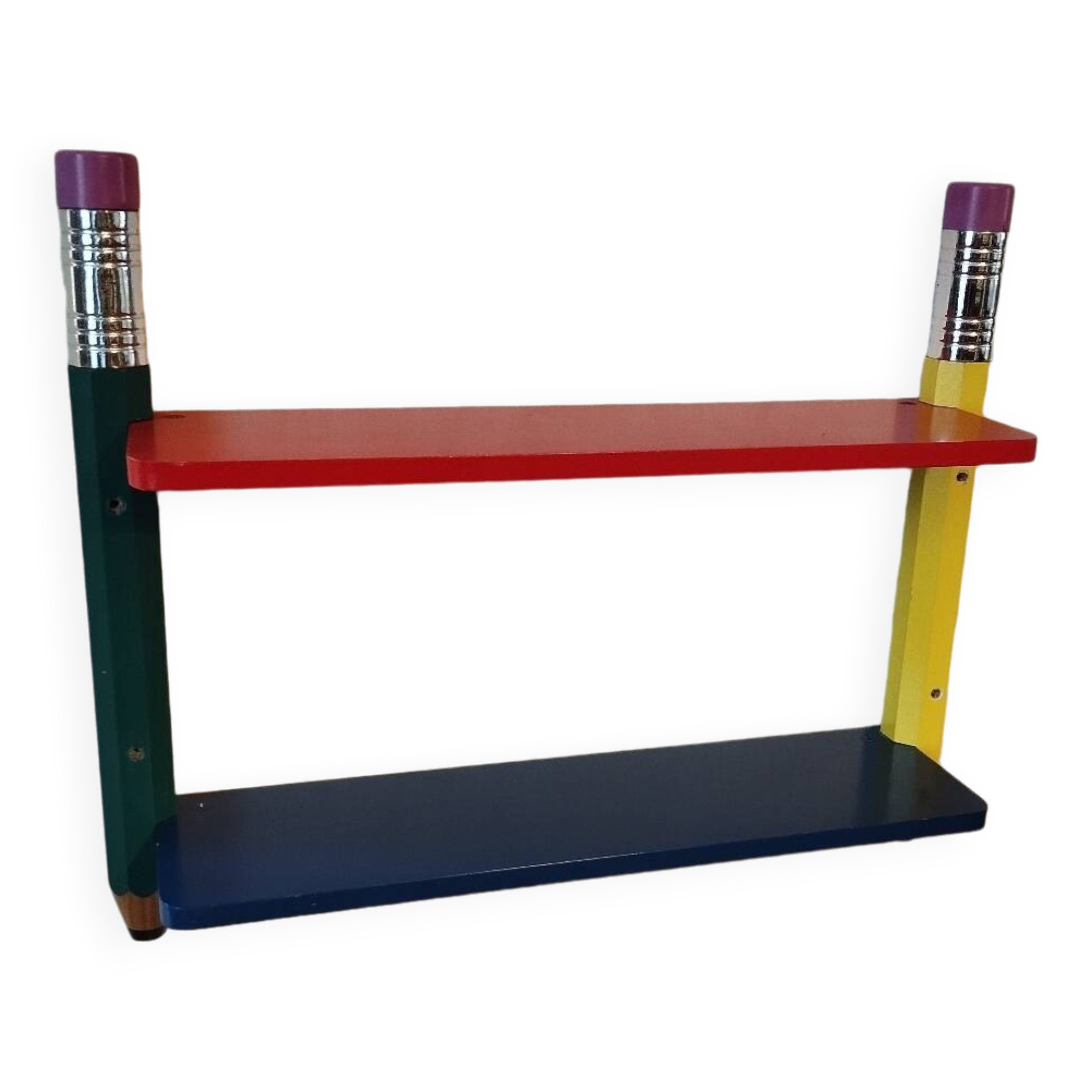 Pierre SALA style vintage pencil shelf