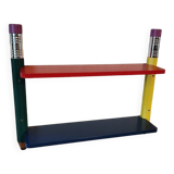 Pierre SALA style vintage pencil shelf