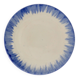 earthenware plate signed VALLAURIS